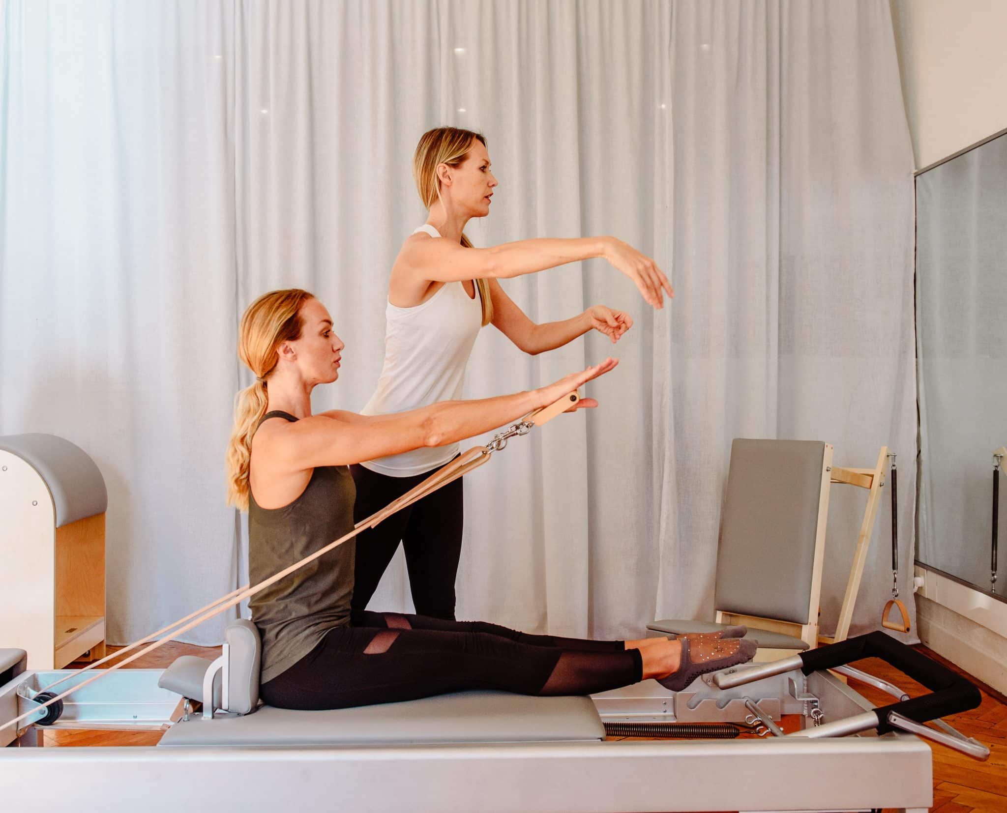 cours particulier de pilates classique sur reformer avec Jenny Backlund-Jenkins chez Future Form Nice